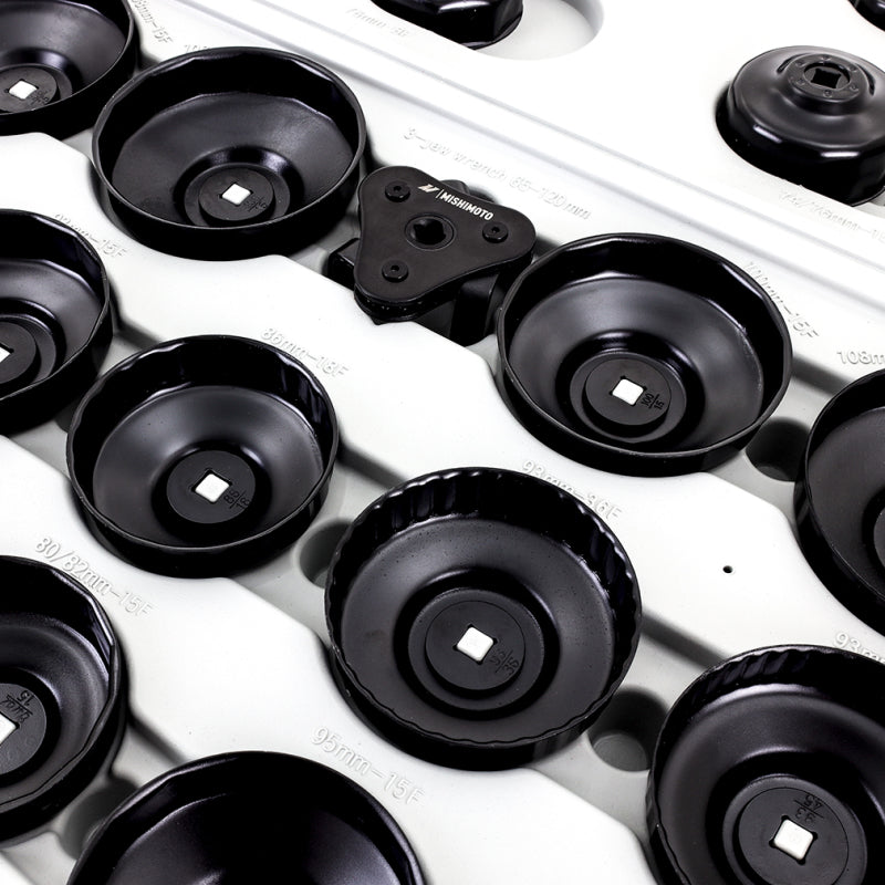 Mishimoto Oil Filter Wrench Set Cup Style (30pc) MMTL-OF-30 MMTL-OF-30 User 1