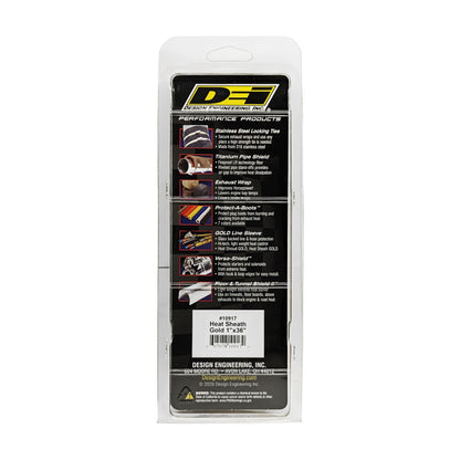 DEI Heat Sheath GOLD 1in x 36in 10917 10917 Photo - Unmounted