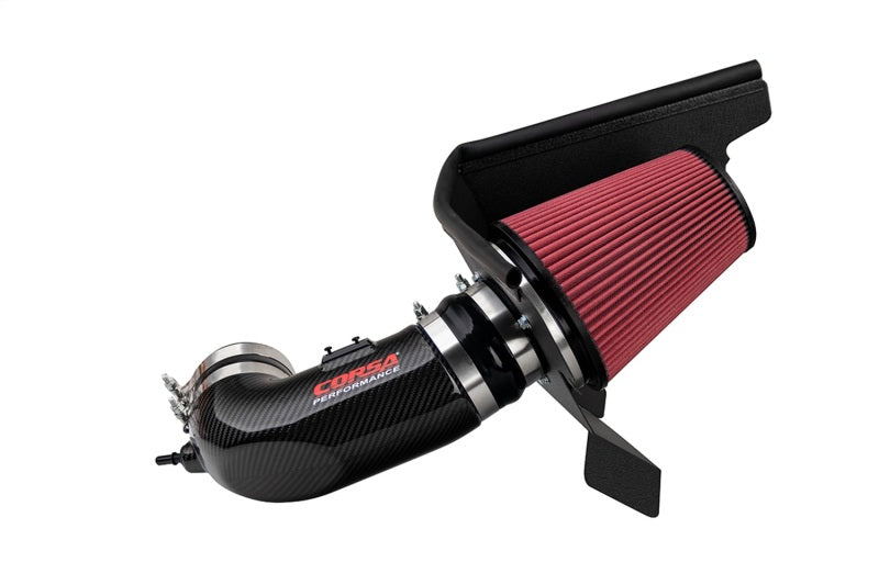 CORSA Performance Corsa 17-21 Chevrolet Camaro ZL1 Carbon Fiber Air Intake w/ DryTech 3D No Oil Filtration 44005D 44005D Photo - Primary