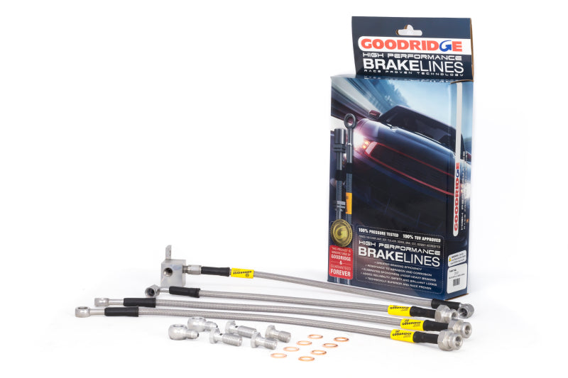 Goodridge Stainless Steel Brake Line SS Brd 89-05 Mazda Miata 25001 Photo - Primary
