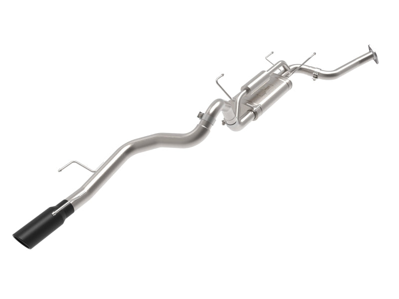 aFe 24-25 Toyota Land Cruiser 2-1/2in to 3in 304 SS Cat-Back Exhaust System w/ Black Tip 49-36076-B 49-36076-B Photo - Primary
