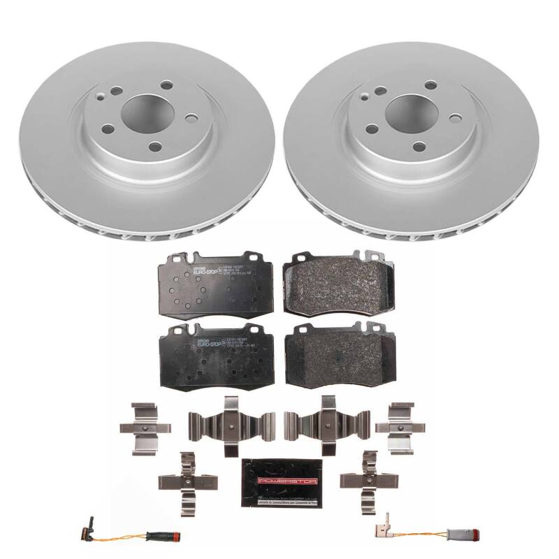 PowerStop Power Stop 07-09 Mercedes-Benz E350 Front Euro-Stop Brake Kit ESK5241 ESK5241 Photo - Primary