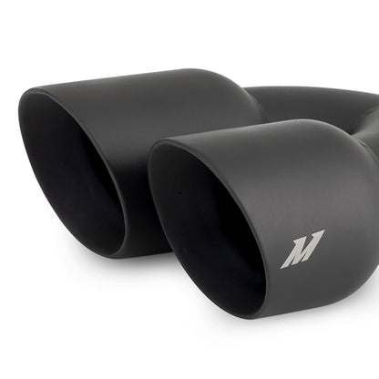 Mishimoto Dual Offset Tips 2.5in Inlet 3in Outlet Slash Cut - Black MMEXH-TIP-FSTBK MMEXH-TIP-FSTBK User 1