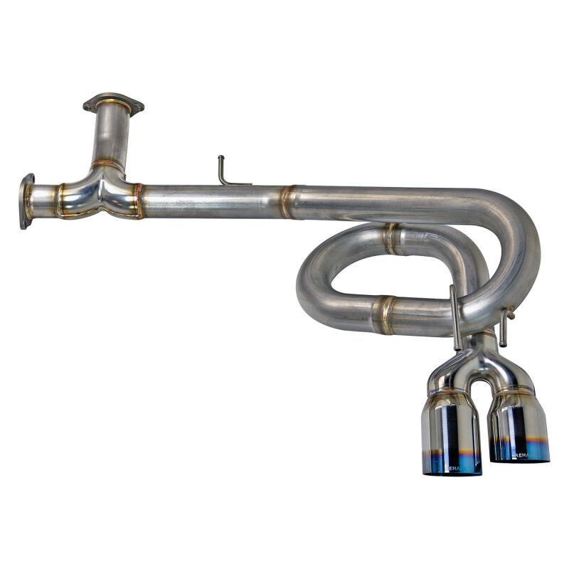 Remark 2022+ Honda Civic Sport Hatchback FL2 (Link Loop) Catback Exhaust Burnt Stainless Steel Tip RK-C4063H-10T RK-C4063H-10T User 1