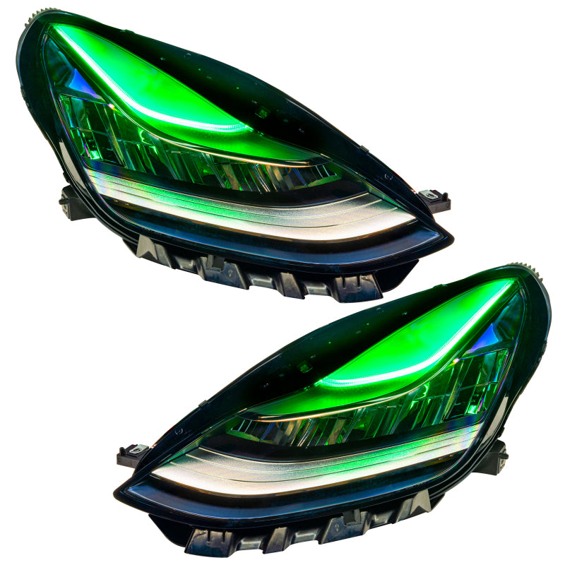 ORACLE Lighting Oracle 17-21 Tesla Model 3 Headlight DRL Upgrade Kit - ColorSHIFT w/ BC1 Controller 1286-335 1286-335 User 5