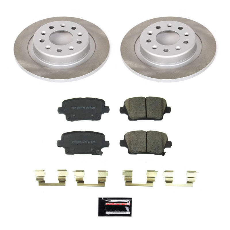 PowerStop Power Stop 19-20 Buick Regal Sportback Rear Semi-Coated Rotor Kit SC8677 SC8677 Photo - Primary