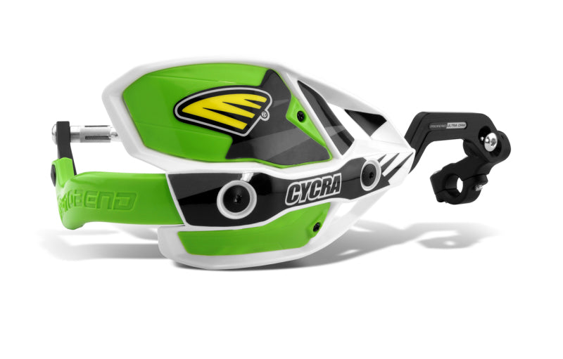 Cycra CRM Ultra 7/8 in. Clamp w/White Shield/Green Cover 1CYC-7407-72X 1CYC-7407-72X Photo - Primary