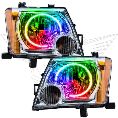 ORACLE Lighting Oracle Nissan Xterra 05-14 Halo Kit - ColorSHIFT w/o Controller 3565-334 3565-334 Photo - Mounted