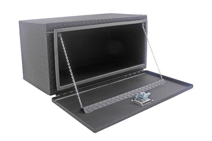 Dee Zee Deezee Universal Tool Box - Specialty Underbed Black BT Alum 36X20X18 (Txt Blk) DZ77TB DZ77TB Photo - Unmounted