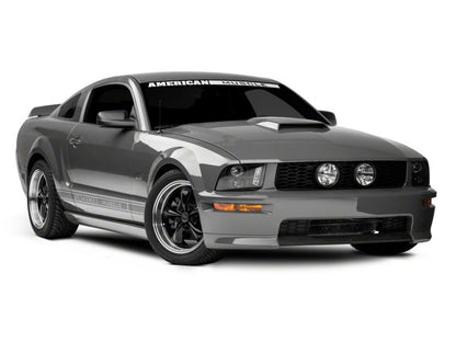 Raxiom 05-09 Ford Mustang Excluding GT500 LED Halo Projector Headlights- Blk Housing (Clear Lens) 101683 101683 Photo - Close Up