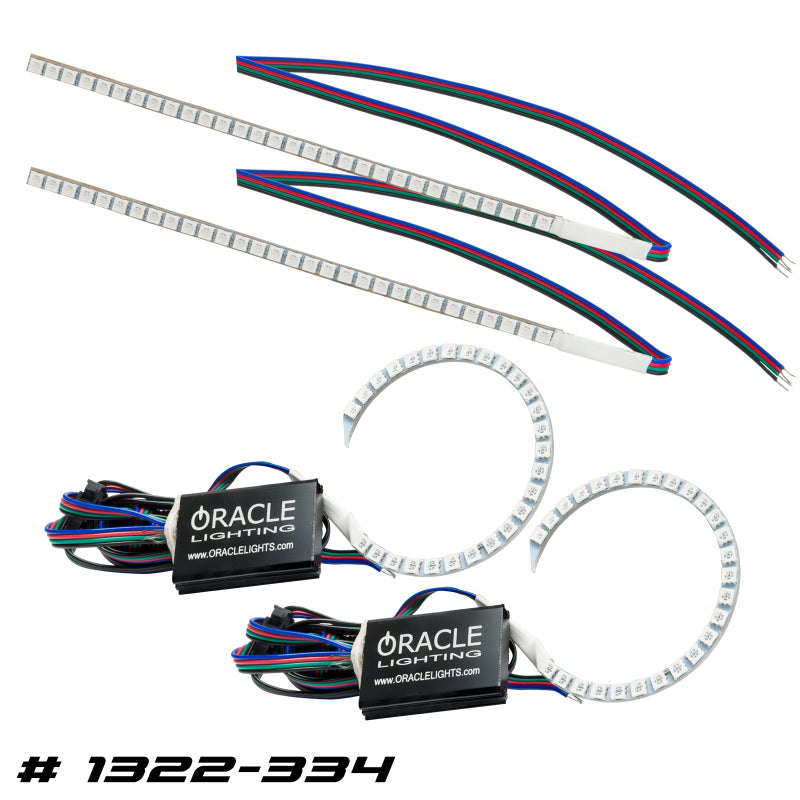 ORACLE Lighting Oracle 15-17 Ford Focus RS/ST DRL Upgrade w/ Halo Kit - ColorSHIFT w/o Controller 1322-334 1322-334 Photo - Primary