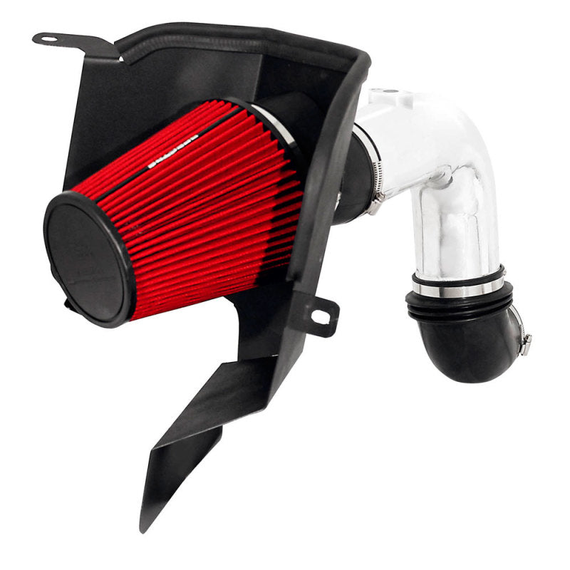 Spectre 03-07 Dodge RAM L6-5.9L DSL Air Intake Kit - Polished w/Red Filter 9938 9938 Photo - Primary