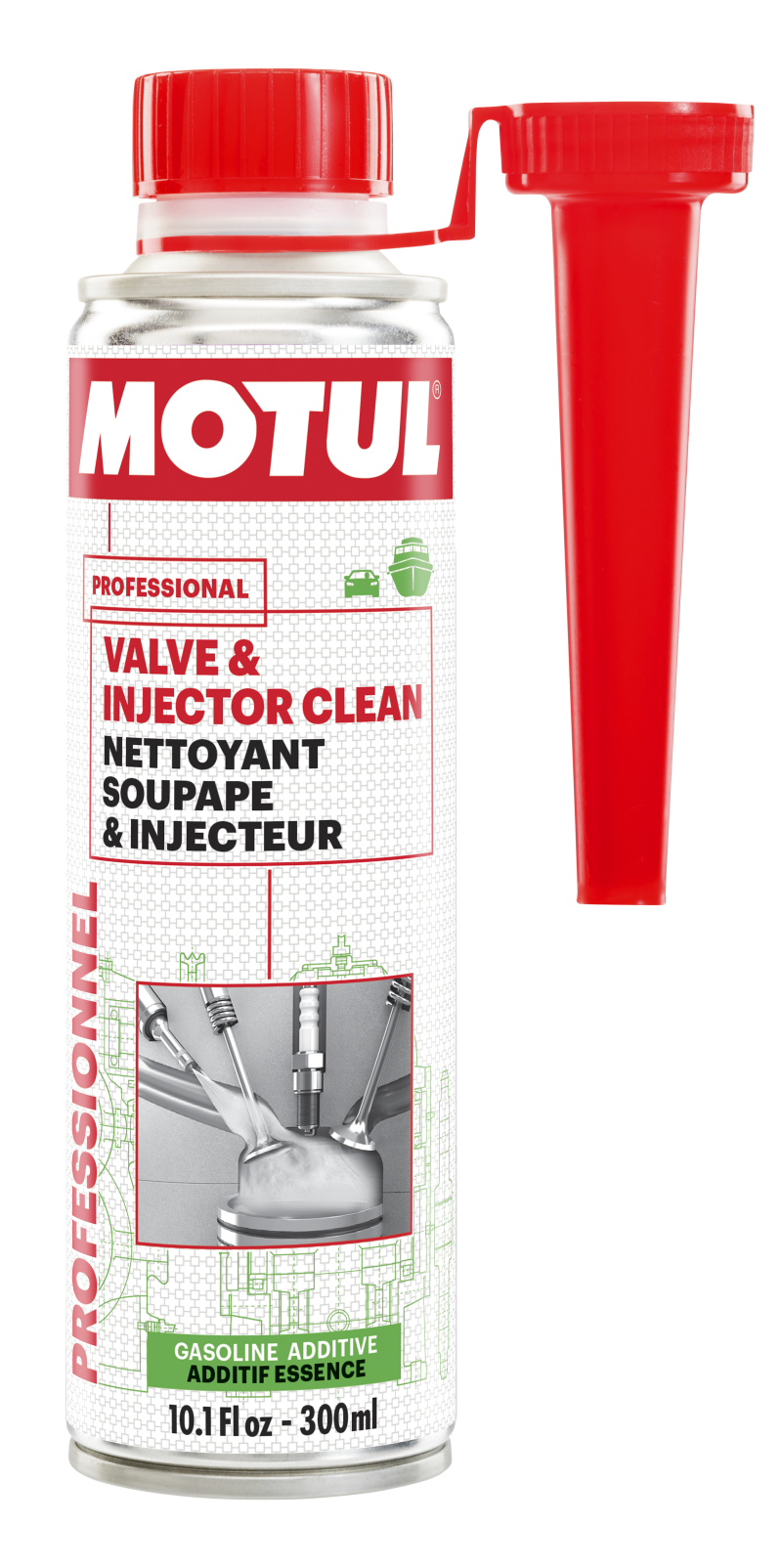 Motul 300ml Valve and Injector Clean Additive 109614 109614 User 1