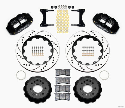 Wilwood Narrow Superlite 6R Front Hat Kit 14.00in Drilled 93-96 Mazda RX7 140-11964-D 140-11964-D Photo - Primary
