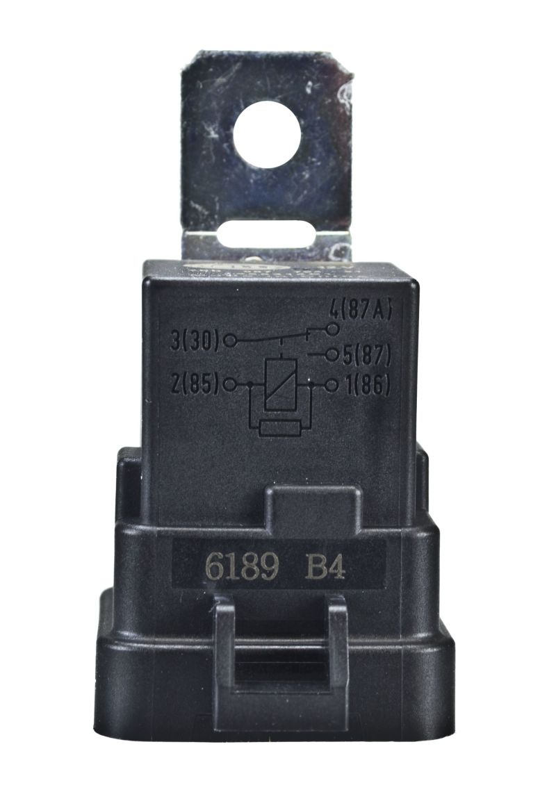 Hella 12V 20/40 Amp SPDT RES Relay with Weatherproof Bracket - Single 007794311 007794311 Photo - Close Up