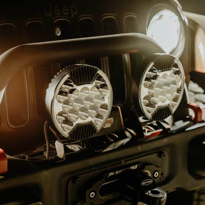 KC HiLiTES SlimLite 8in. LED 138W Spot Beam - Single Light 1101 1101 Photo - lifestyle view