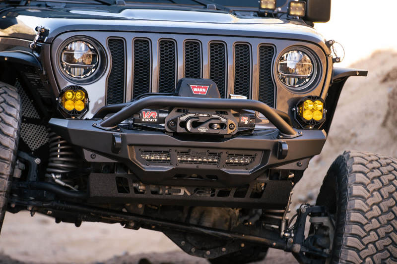DV8 Offroad 18-23 Wrangler JL/Gladiator JT Spec Series Front Bumper FBJL-09 FBJL-09 Photo - Unmounted