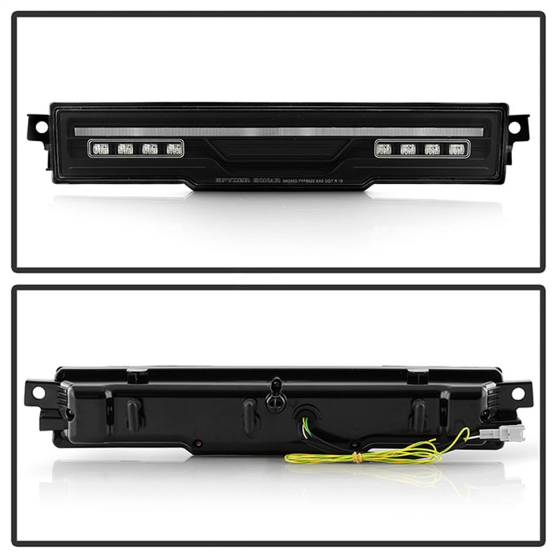 SPYDER Apex 22-24 Toyota GR86/BRZ LED Rear Bumper Light w/ Fog Light - Blk (ALT-YD-TGR8622RRL-GR-BK) 5088925 5088925 Photo - Unmounted