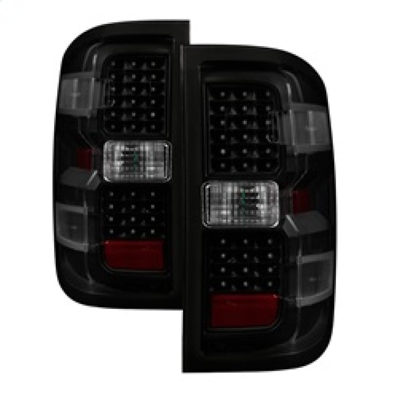 SPYDER xTune Chevy 1500 14-16 / Silverado 2500HD/3500HD LED Tail Lights - Black Smoked ALT-JH-CS14-LED-BSM 9036552 9036552 Photo - Primary