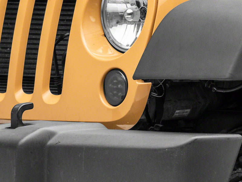 Raxiom 07-18 Jeep Wrangler JK Axial Series LED Turn Signals- Smoked J142671 J142671 Photo - Primary