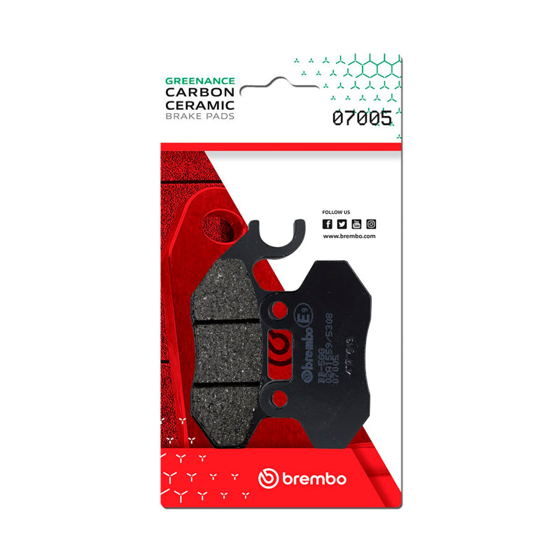 Brembo OE SYM Mask/SYM Red Devil/SYM SYMply/SYM Crox/Zero Zero Carbon Ceramic Brake Pad - Front 07005 07005 User 1