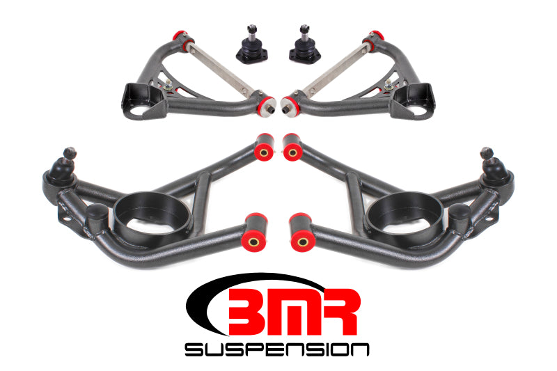 BMR 70-81 2nd Gen F-Body Upper And Lower A-Arm Kit - Black Hammertone AA031H AA031H Photo - Primary