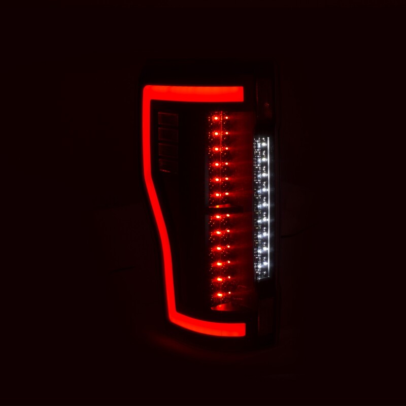 Anzo Ford F-250/350/450/550 Super Duty 17-18 L.E.D Tail Lights Black 311287 User 3