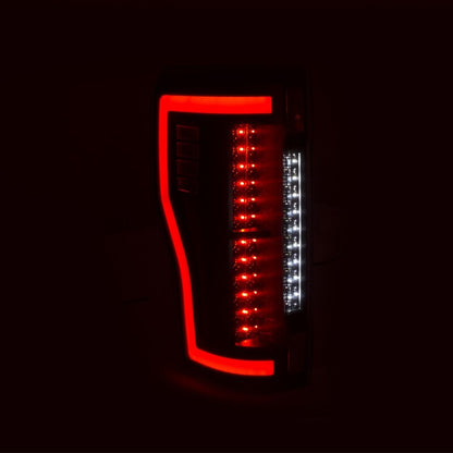 Anzo Ford F-250/350/450/550 Super Duty 17-18 L.E.D Tail Lights Black 311287 User 3
