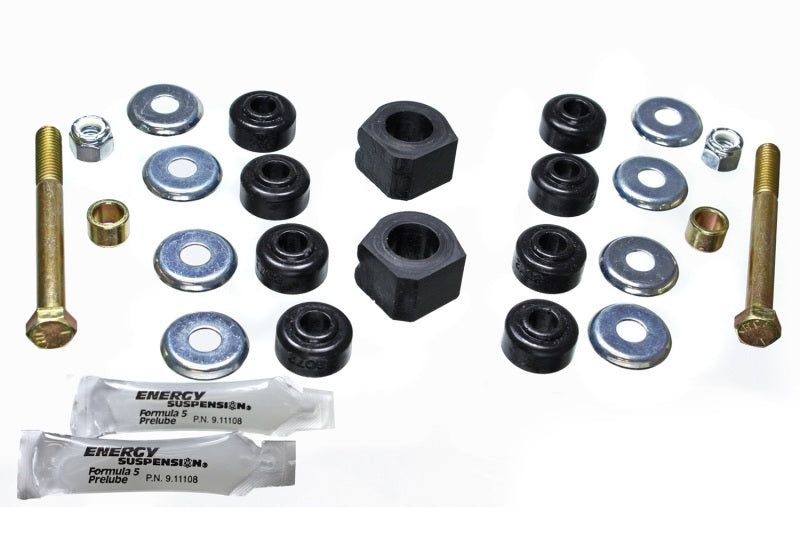 Energy Suspension Sway Bar Bushing Set Black Honda Civic Base 1984-1987 16.5120G Photo - Primary