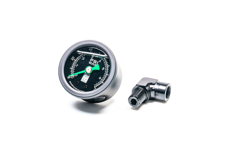 Radium Engineering 0-100 PSI Fuel Pressure Gauge With 90 Degree Adapter 20-0407 20-0407 Photo - Primary