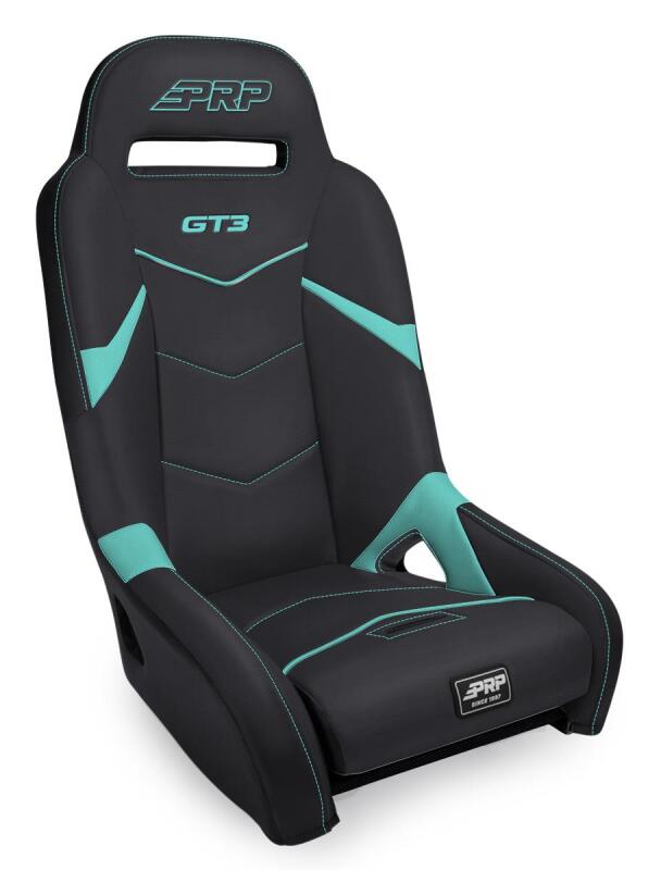 PRP Seats PRP GT3 Suspension Seat - Black/Teal A7301-PORXP-238 A7301-PORXP-238 Photo - Primary