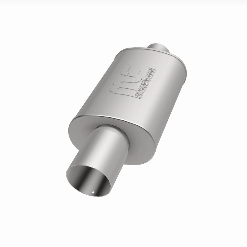 MagnaFlow 5" X 8" Oval Center/Center Performance Muffler With Tip 14834 360 Degree Image Set