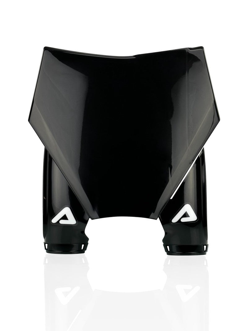 Acerbis 23+ KTM SX125-300/SX-F250-450/XC125-300/XC-F250-450 Front Number Plate-Raptor 2 - Black 2983160001 2983160001 Photo - Primary