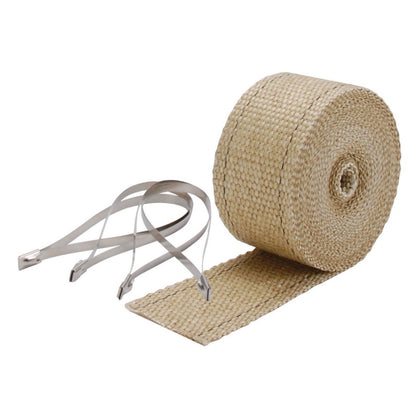 DEI Exhaust Wrap Kit - Pipe Wrap and Locking Tie - Tan 10122 10122 Photo - Primary