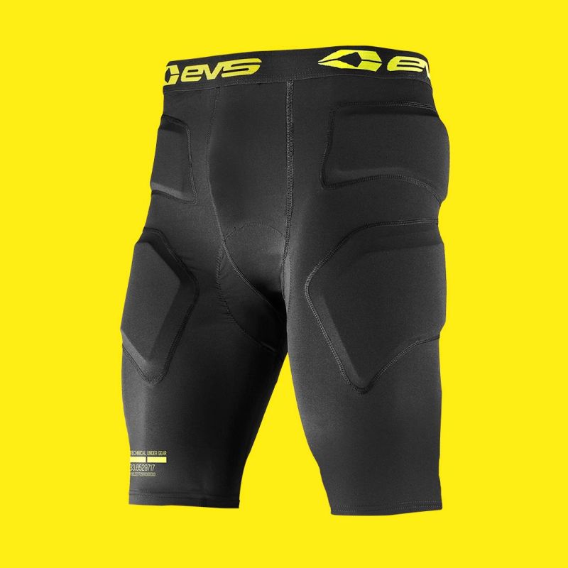 EVS Tug Impact Short Black - Large TUGBOTIMP-BK-L