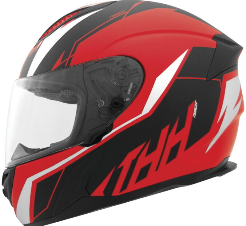THH Helmets T810S Turbo Red/Sil Xs 646882 646882 Photo - Primary