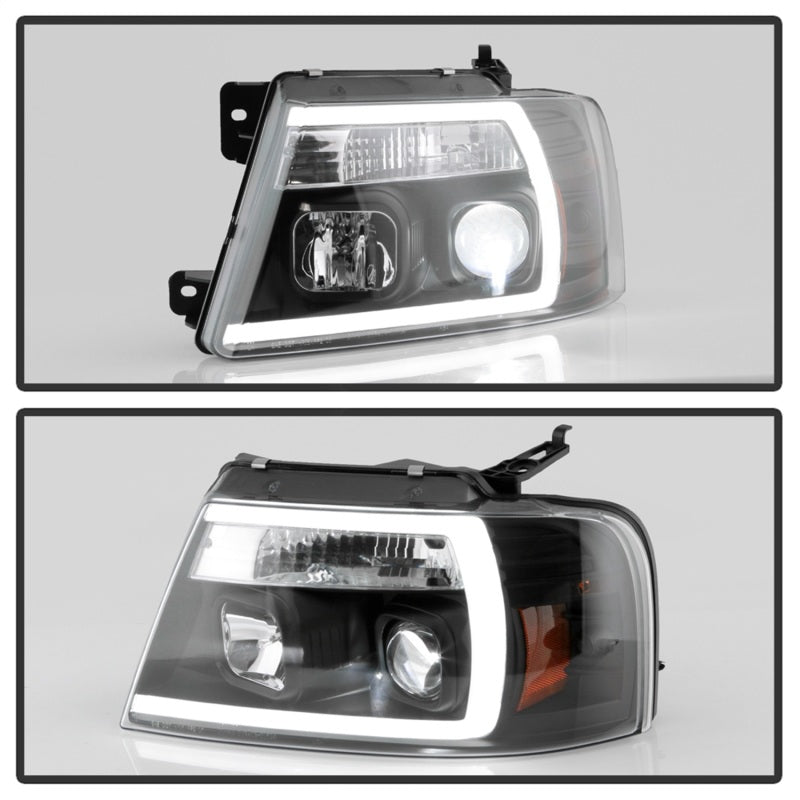 Spyder Ford F-150 04-08 High-Power LED Headlights - Black PRO-YD-FF15004PL-BK 5088161 5088161 Photo - Unmounted