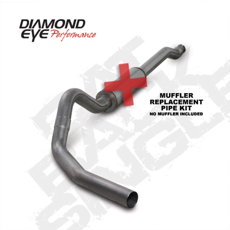 Diamond Eye Performance Diamond Eye KIT 4in CB SGL SS: 03-07 FORD 6.0L F250/F350 K4338S-RP K4338S-RP Photo - Primary