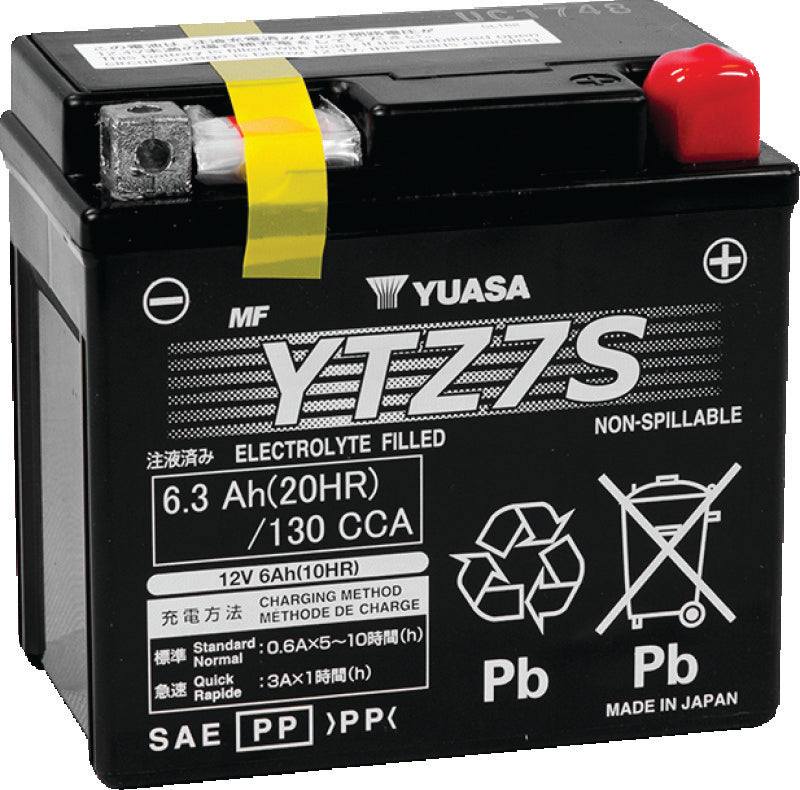 Yuasa Battery Yuasa Ytz7S Yuasa Battery YUAM727ZS YUAM727ZS Photo - Primary