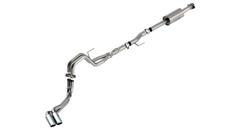 Borla F-150 2021 5.0L 4dr CC SB EC STB Lariat/KR/Platinum/LTD 3/2.25 DSE Cat-Back ATAK CHR Tips 140875 140875 User 1
