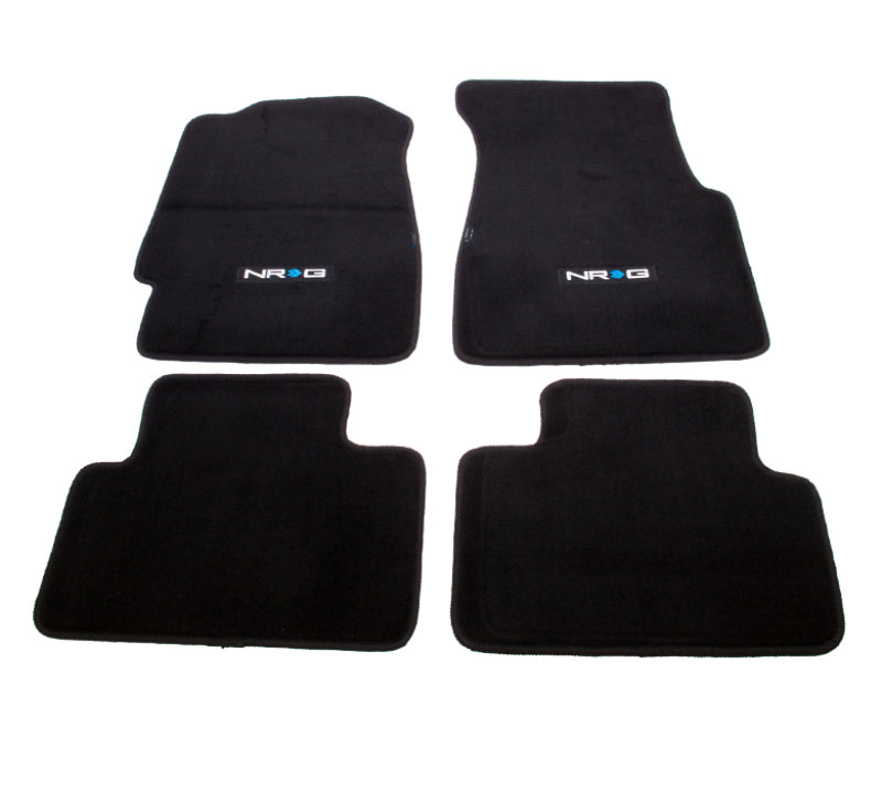 NRG Floor Mats - 92-95 Honda Civic 2DR w/ "" Logo (4 pieces) FMR-120NRG Photo - Primary
