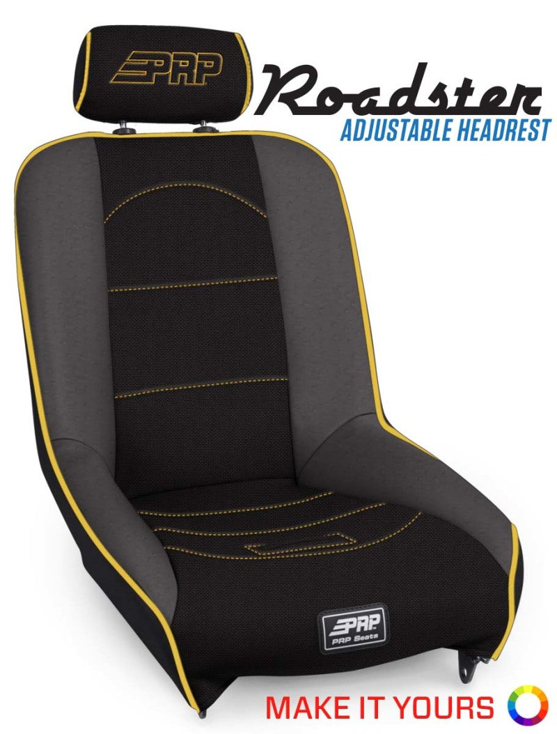 PRP Seats PRP Roadster Low Back Suspension Seat A150112 A150112 Photo - Primary