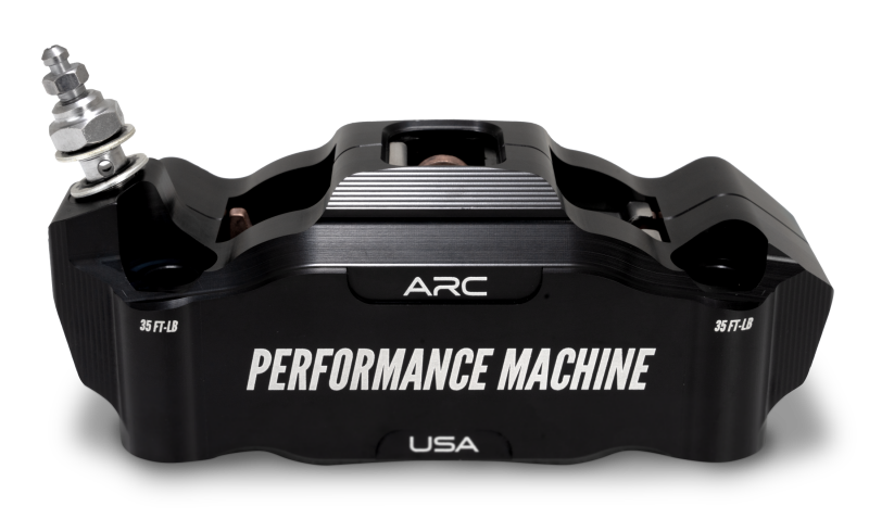 Performance Machine 125 x4 Race Series Radial Mount Caliper with ARC - Right - Black Ano 0052-2426-MB 0052-2426-MB User 1