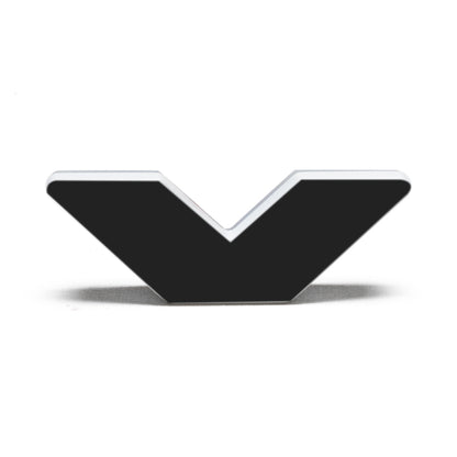 ORACLE Lighting Universal Illuminated LED Letter Badges - Matte Black Surface Finish - V 3141-V-005 3141-V-005 User 1