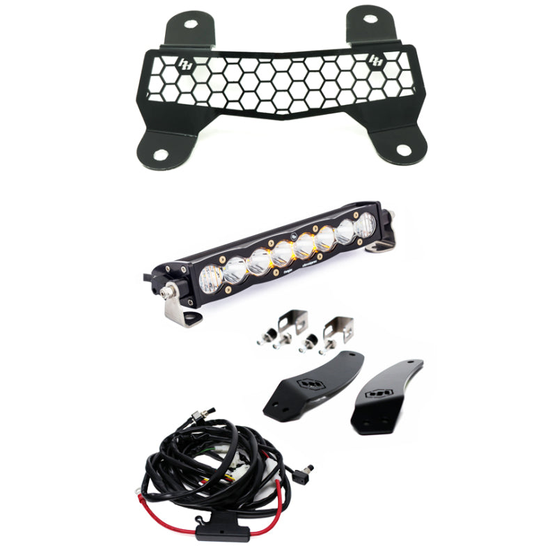 Baja Designs 2018 Textron Wildcat XX Grille Mount Kit 10in S8 and Fascia 447144 447144 User 1
