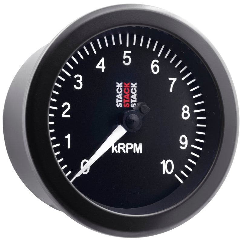 Autometer Stack Sport 88mm 0-10K RPM Tachometer - Black ST100-010 ST100-010 User 6