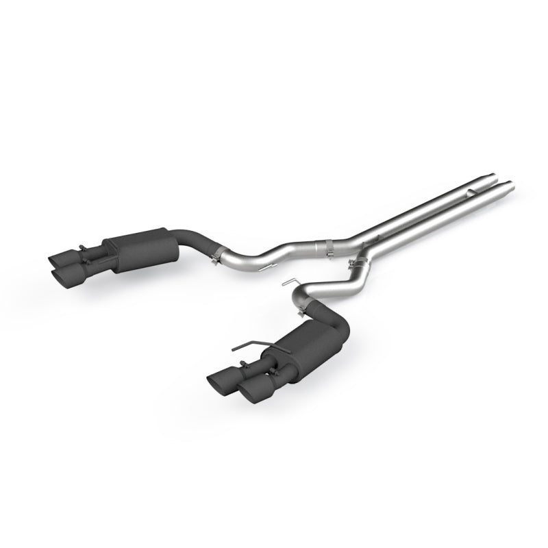 MBRP 18-   Ford Mustang 5.0L 3in Cat Back Exhaust MBRS7205BLK S7205BLK Photo - Primary