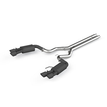 MBRP 18-   Ford Mustang 5.0L 3in Cat Back Exhaust MBRS7205BLK S7205BLK Photo - Primary