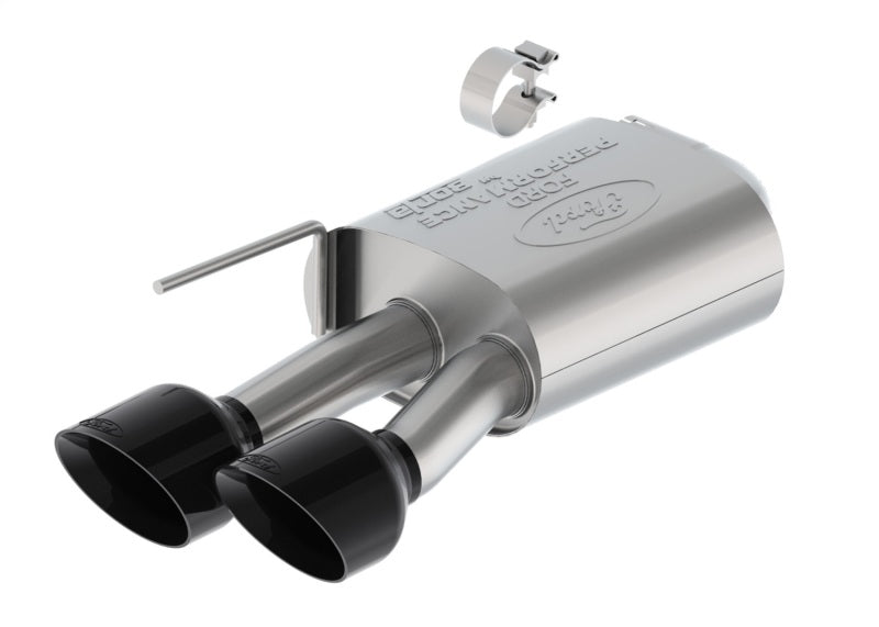 Ford Racing 2024 Mustang 5.0L Sport Non-Active Axle-Back w/Valance - Black Tip M-5230-M5SBV M-5230-M5SBV Photo - Unmounted