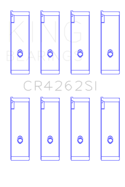 King Engine Bearings Suzuki J18K/J20A (Size +0.75mm) Connecting Rod Bearing Set CR4262SI0.75 CR4262SI0.75 Photo - Primary